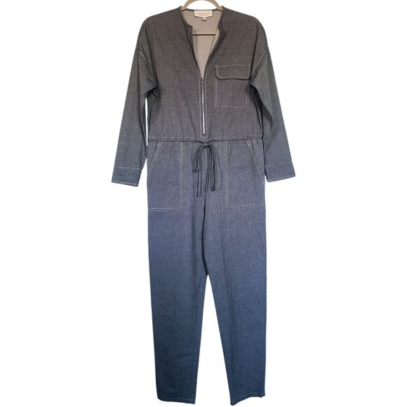 Minimalist Tamara Davydova Denim Jumpsuit in Indigo Size XS - Picture 2 of 8